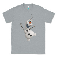 Heather Grey olaf frozen 01 Classic Tee - linhVisuals