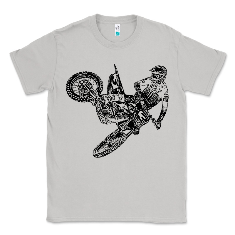 Eli Tomac Jump Illustration Classic Tee by linhVisuals | Teevron