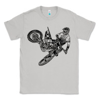 Moon Dust Eli Tomac Jump Illustration Classic Tee - linhVisuals