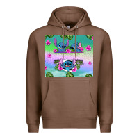 Chestnut custom name stitch Premium Hoodie - AdoDesignShop