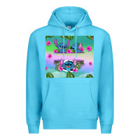 Ocean Blue custom name stitch Premium Hoodie - AdoDesignShop