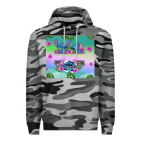 Slate Camo custom name stitch Premium Hoodie - AdoDesignShop