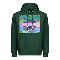 Sports Green custom name stitch Premium Hoodie - AdoDesignShop