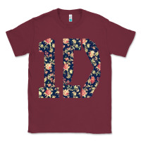 Burgundy one direction flower [tw] Classic Tee - linhVisuals