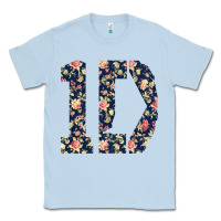 Dusty Blue one direction flower [tw] Classic Tee - linhVisuals