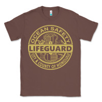 Chestnut honolulu lifeguard   lifeguard Classic Tee - linhVisuals