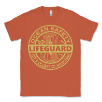 Copper honolulu lifeguard   lifeguard Classic Tee - linhVisuals