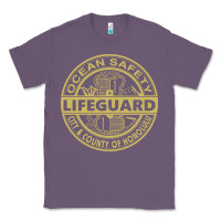 Lavender honolulu lifeguard   lifeguard Classic Tee - linhVisuals