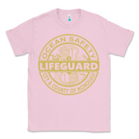 Bubblegum Pink honolulu lifeguard   lifeguard Classic Tee - linhVisuals