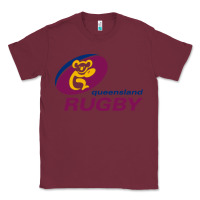 Burgundy queensland rugby Classic Tee - linhVisuals