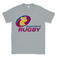 Heather Grey queensland rugby Classic Tee - linhVisuals