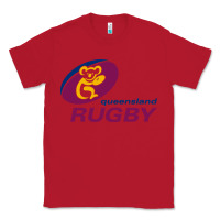 Red queensland rugby Classic Tee - linhVisuals