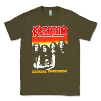Army Green kreator essential music Classic Tee - linhVisuals