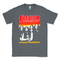 Charcoal Heather kreator essential music Classic Tee - linhVisuals