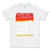 White kreator essential music Classic Tee - linhVisuals
