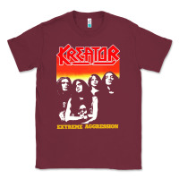 Burgundy kreator essential music Classic Tee - linhVisuals