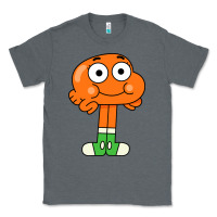 Charcoal Heather darwin Classic Tee - linhVisuals