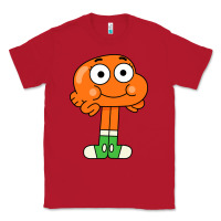 Red darwin Classic Tee - linhVisuals