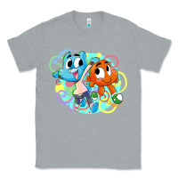 Heather Grey gumball and darwin Classic Tee - linhVisuals
