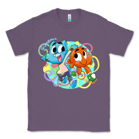 Lavender gumball and darwin Classic Tee - linhVisuals