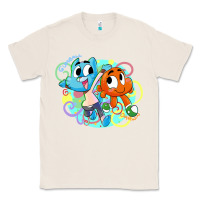 Natural gumball and darwin Classic Tee - linhVisuals