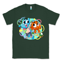 Sports Green gumball and darwin Classic Tee - linhVisuals
