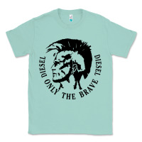 Seafoam diesel only the brave Classic Tee - linhVisuals