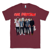 Burgundy one direction watercolor [tw] Classic Tee - linhVisuals