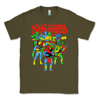 Army Green king gizzard and the lizard wizard Classic Tee - linhVisuals