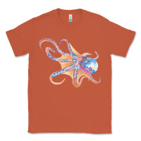 Copper octopus t  shirtoctopus t  shirt Classic Tee - linhVisuals