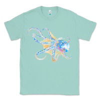 Seafoam octopus t  shirtoctopus t  shirt Classic Tee - linhVisuals