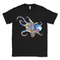 Black octopus t  shirtoctopus t  shirt Classic Tee - linhVisuals