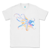White octopus t  shirtoctopus t  shirt Classic Tee - linhVisuals