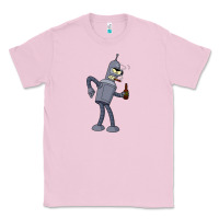 Bubblegum Pink futurama bender Classic Tee - linhVisuals