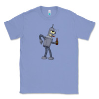 Colony Blue futurama bender Classic Tee - linhVisuals