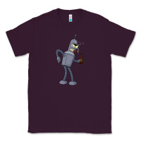 Plum futurama bender Classic Tee - linhVisuals