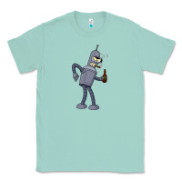 Seafoam futurama bender Classic Tee - linhVisuals