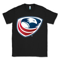 Black usa rugby Classic Tee - linhVisuals