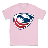 Bubblegum Pink usa rugby Classic Tee - linhVisuals
