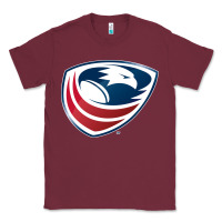 Burgundy usa rugby Classic Tee - linhVisuals