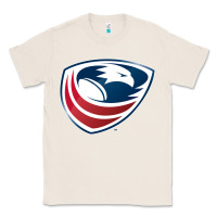 Natural usa rugby Classic Tee - linhVisuals