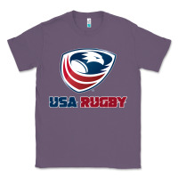 Lavender usa rugby Classic Tee - linhVisuals