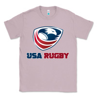 Lilac usa rugby Classic Tee - linhVisuals