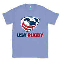 Colony Blue usa rugby Classic Tee - linhVisuals
