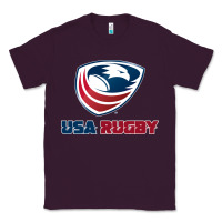 Plum usa rugby Classic Tee - linhVisuals