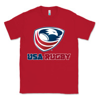 Red usa rugby Classic Tee - linhVisuals