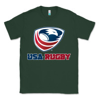 Sports Green usa rugby Classic Tee - linhVisuals