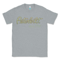 Heather Grey peterbilt class pays   trucker quote Classic Tee - linhVisuals