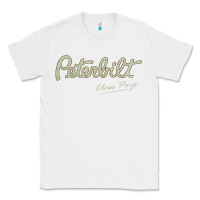White peterbilt class pays   trucker quote Classic Tee - linhVisuals