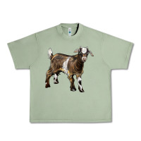 Oil Green Baby Tennessee Fainting Goat Urban Heavy Tee - LillyAllenDesigns